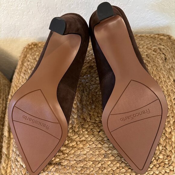 Franco Sarto Adeja Brown Suede Pumps - Size 11M - NEW in Box! - Picture 5 of 6